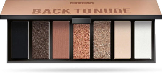 Make Up Stories Compact Eyeshadow Palette - Back to Nude 001
