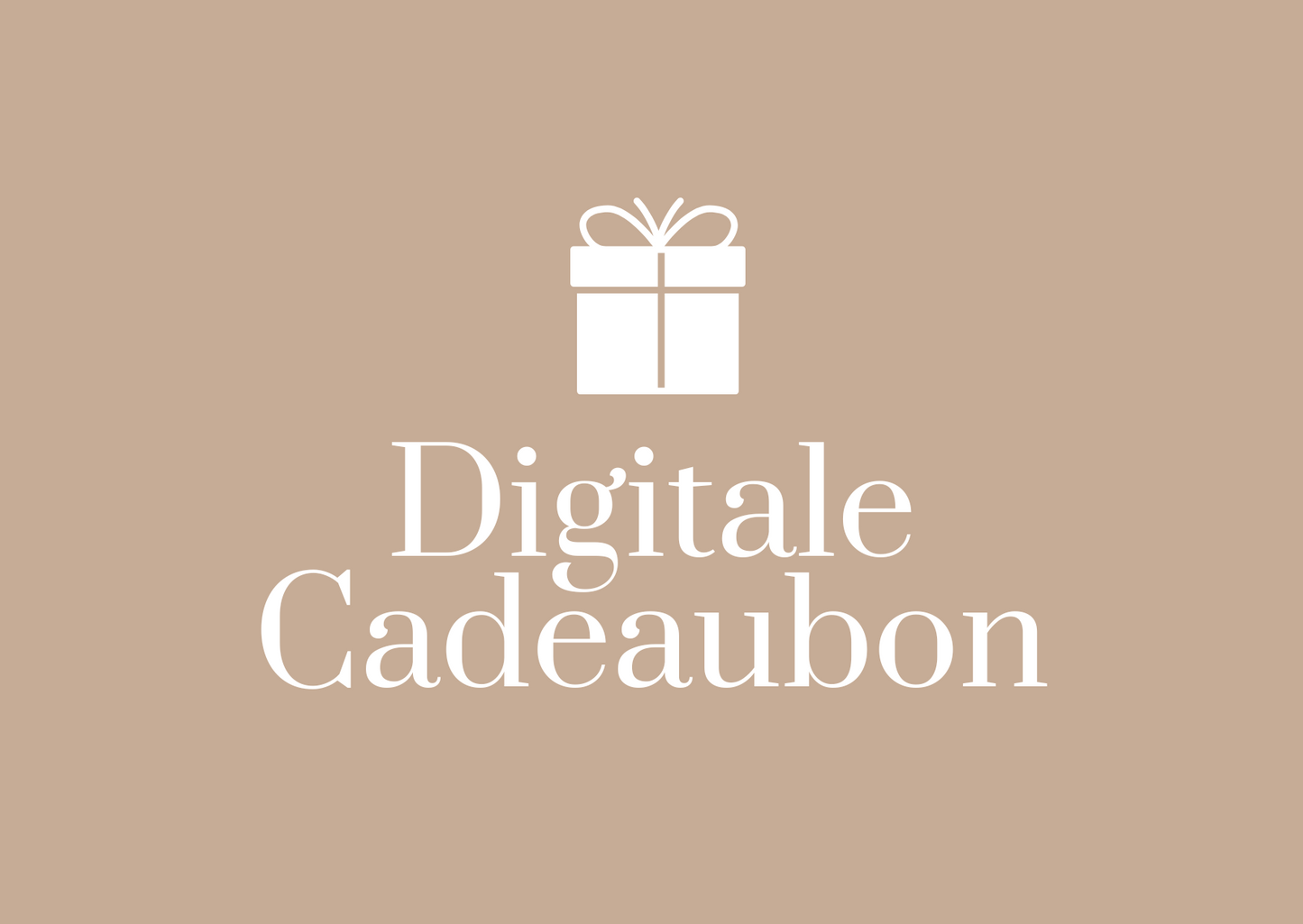 Digitale Cadeaubon