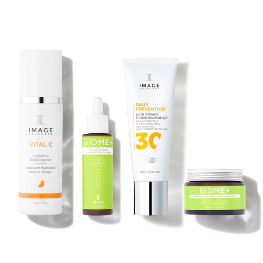 Normale tot droge huid - beginnende hyperpigmentatie