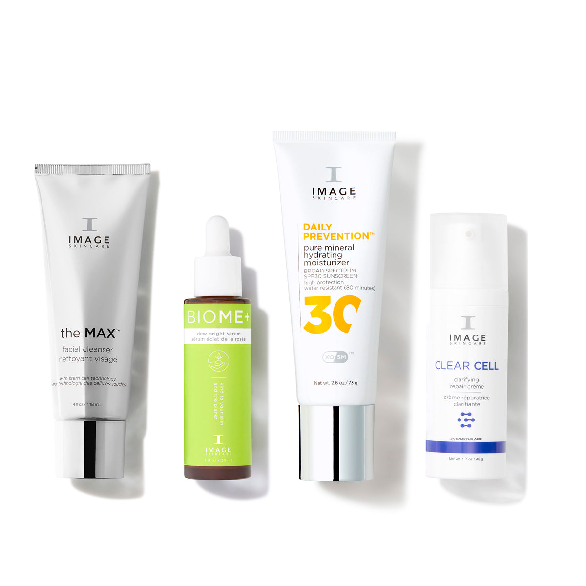 Normale tot droge huid - gevorderde acne gevoelige huid